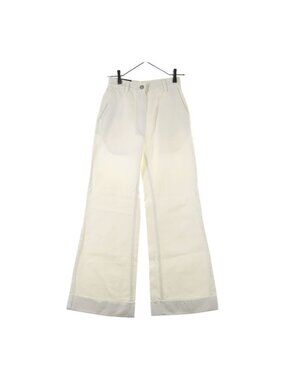 Gucci Semi Fleece Boot Cut Denim Pants Jeans White